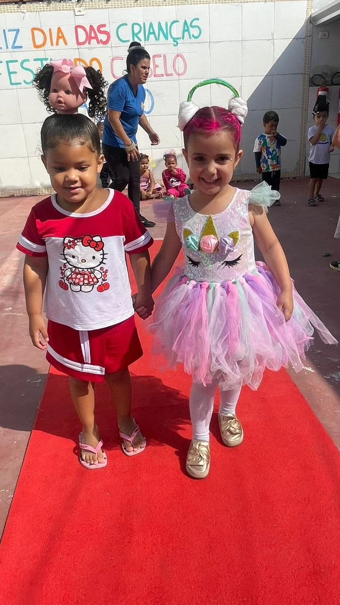 Mês das crianças! Dia do cabelo maluco