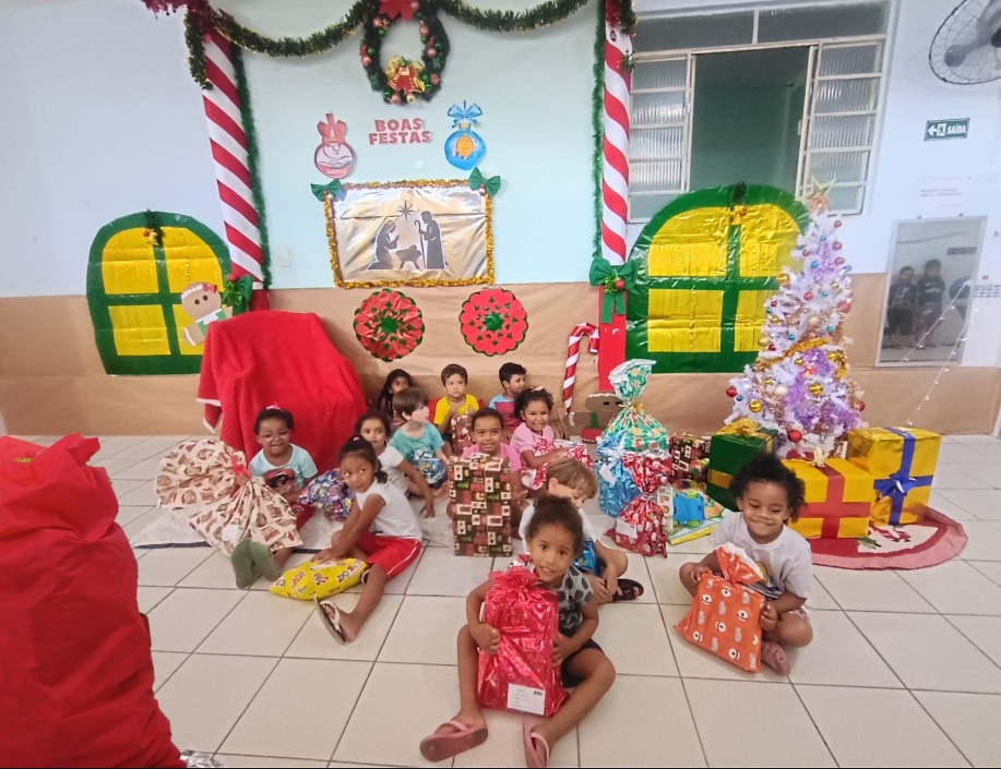 Ação de Natal - Parceria com a SAB-Colinas