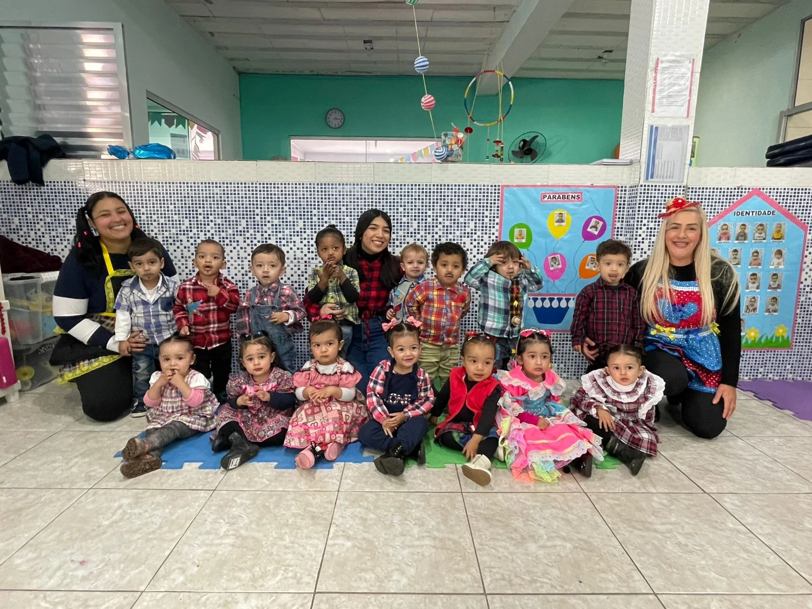 Apresentação Cultural Junina - Berçário II