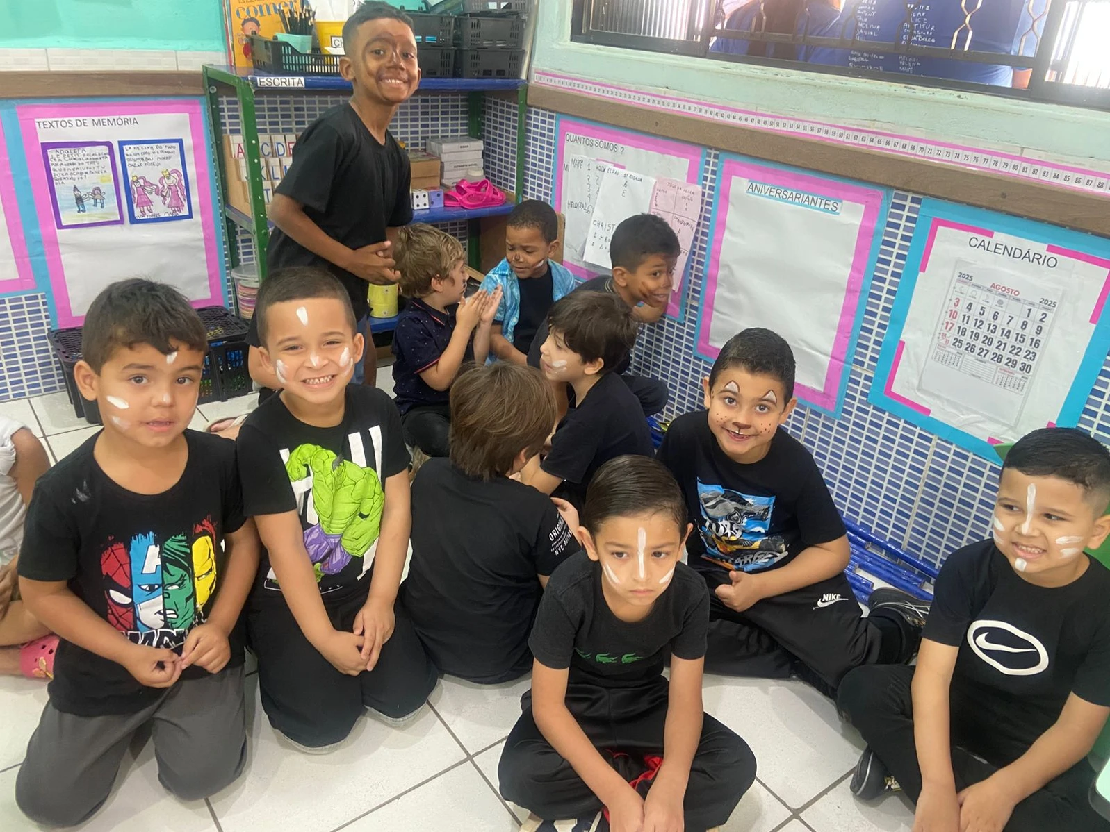 Resumo: Participantes do Teatro – Projeto Extracurricular