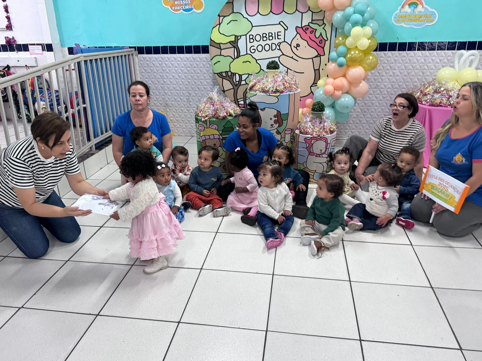 Mês das crianças! Festa em parceria com a família Modesto