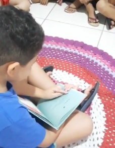 Leitura com Autonomia para os Colegas – Pré II A