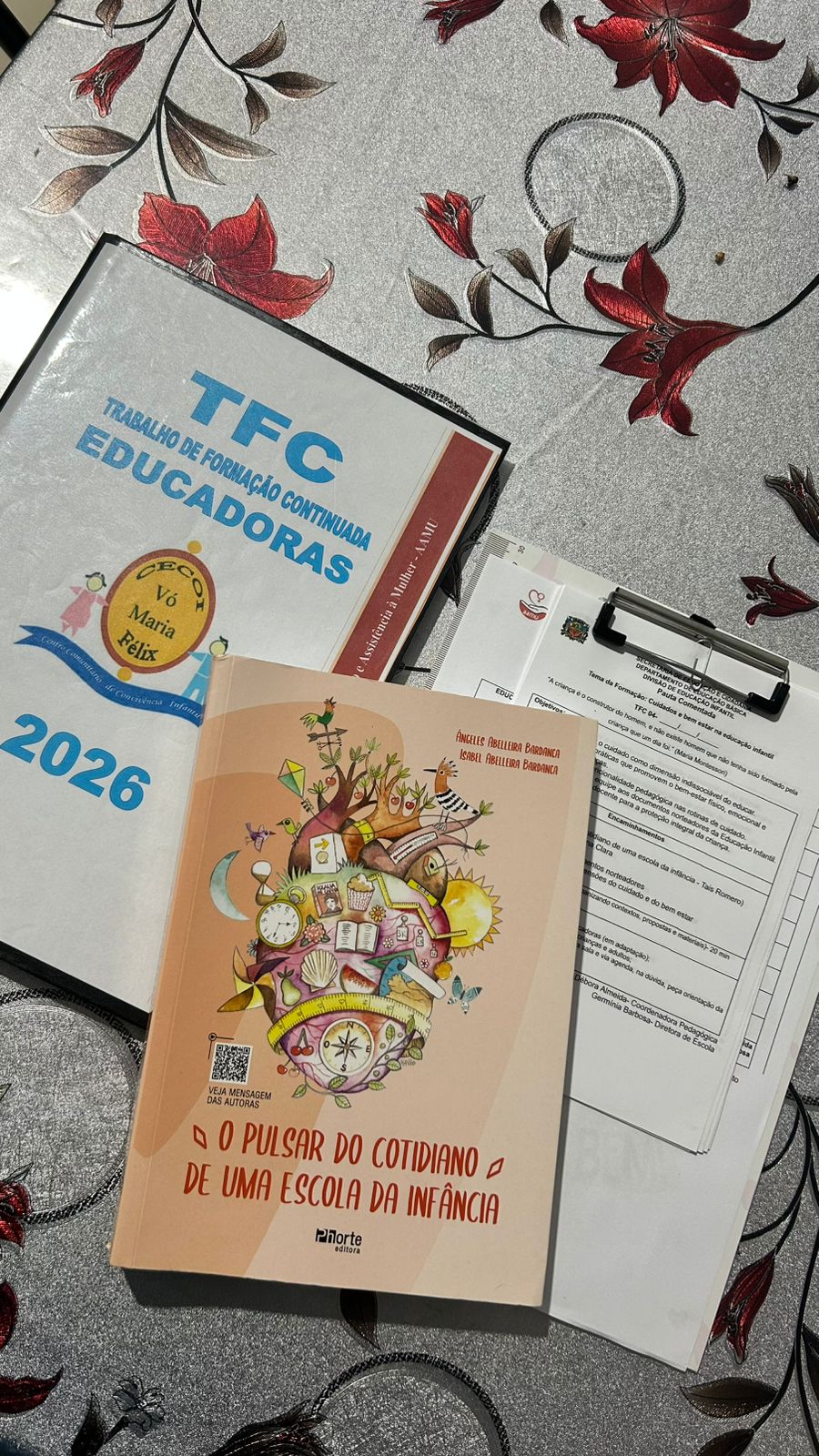 Formação para Corpo docente- Semanal com a Coordenadora Pedagógica