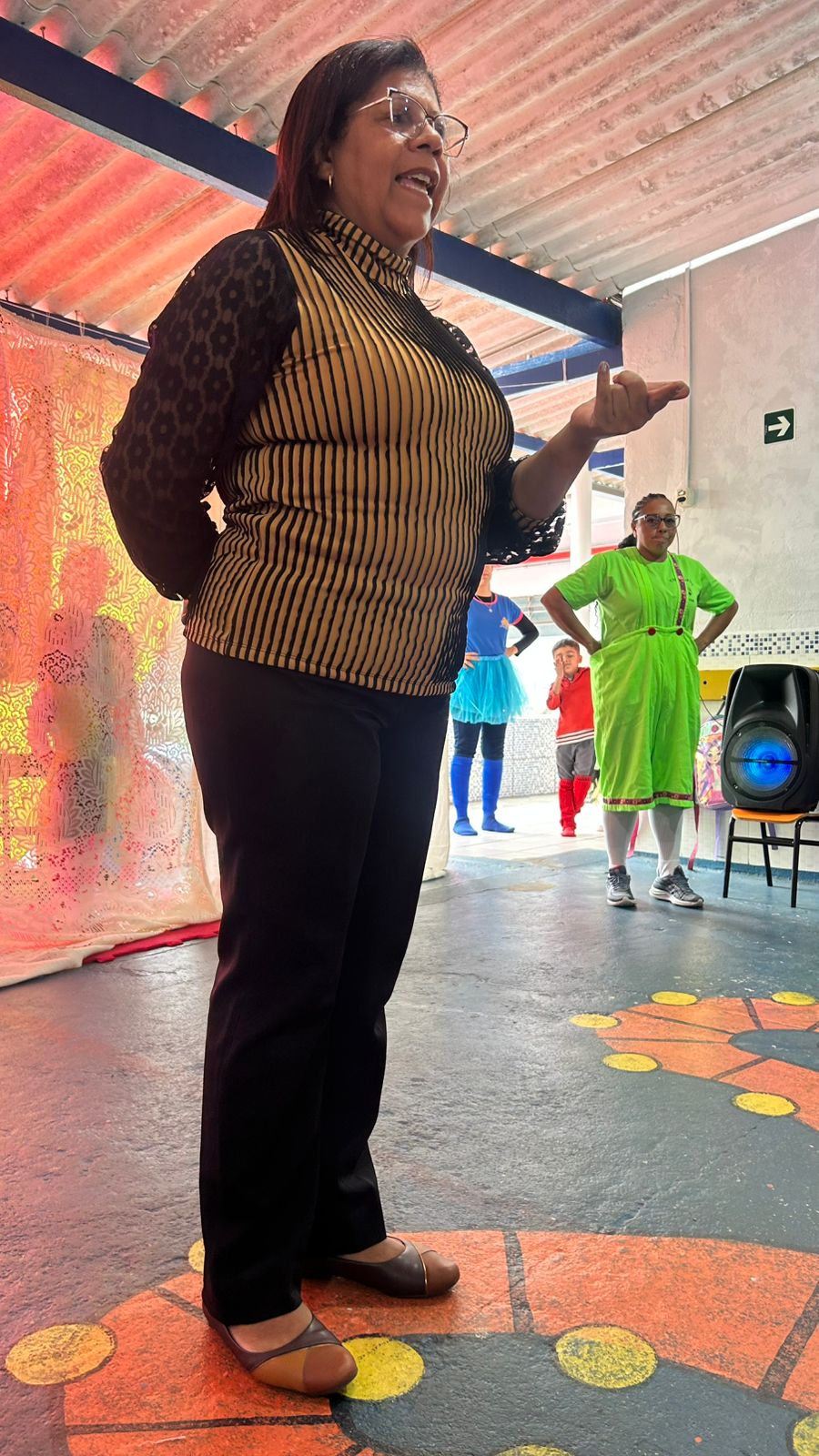 Projeto Extracurricular: Apresentação das crianças do segmento Pré-escola. Teatro e Musicalização Temática: Emoções