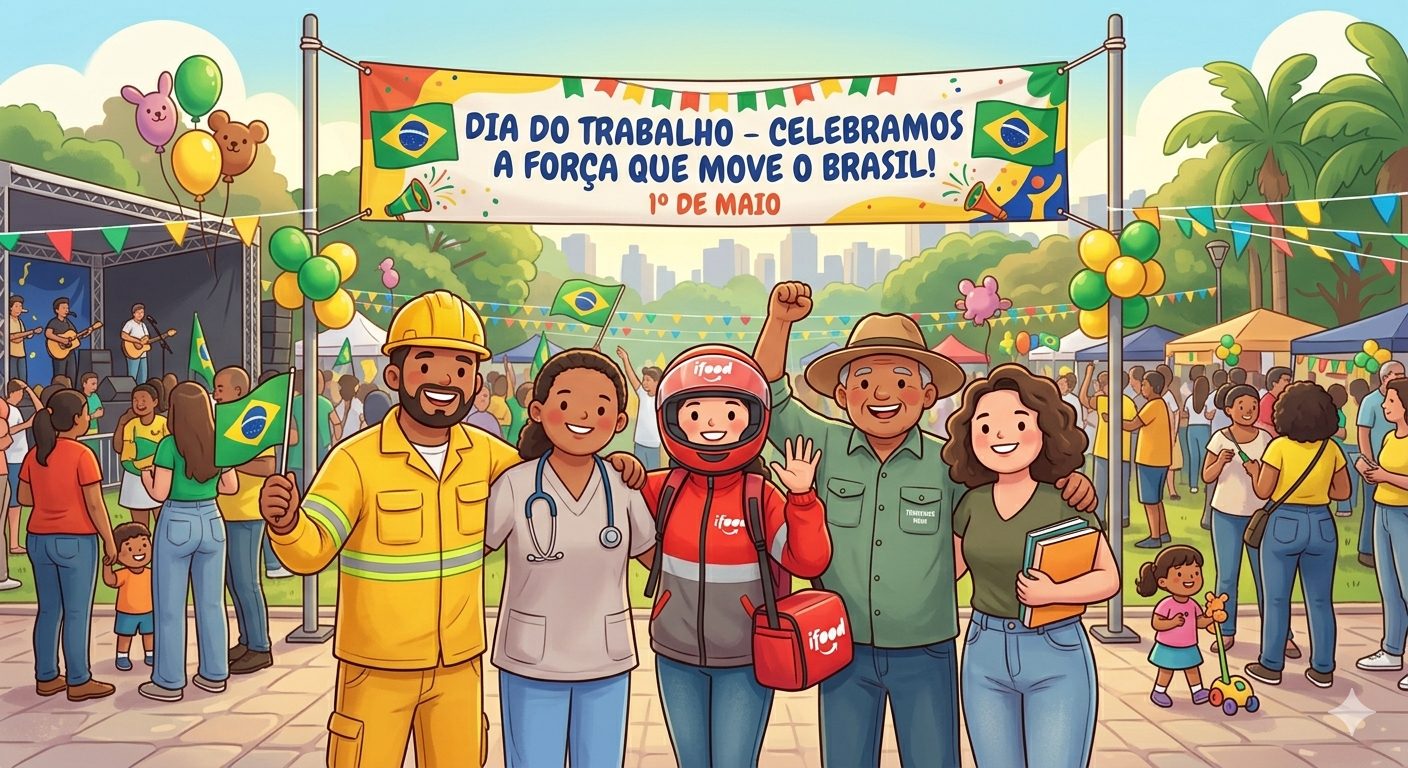 Homenagem aos colaboradores - Dia do Trabalhador