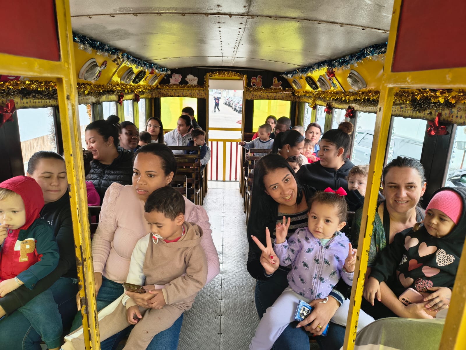 07 de julho - Passeio de trenzinho