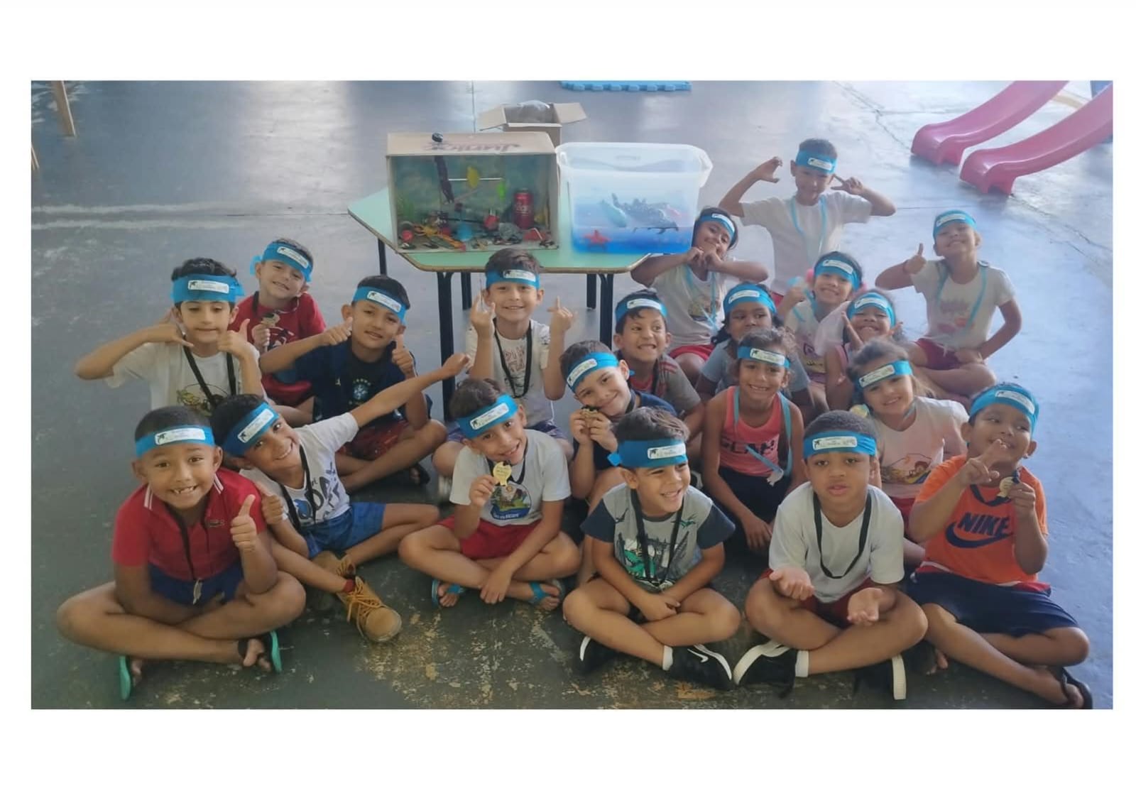 Projeto do Pré II B Meio ambiente - O Mar pede Socorro